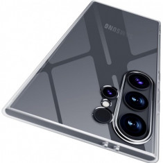 Husa pentru Samsung Galaxy S24 Ultra, rezistenta la socuri, subtire, transparenta, anti-zgarieturi, carcasa subtire din TPU
