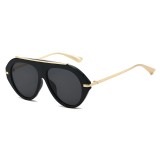 Ochelari de soare premium, retro-chic Asteroid GSM 8092, negru