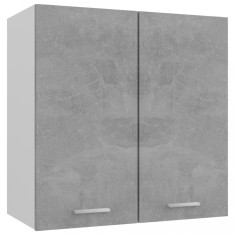 vidaXL Dulap suspendat, gri beton, 60 x 31 x 60 cm, PAL