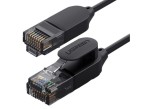 PATCH CORD UTP Ugreen Cat6A, &quot;NW122&quot; fire din cupru OD2.8, viteza maxima 10 Gbps, 10m, negru &quot;70656&quot; (timbru verde 0.18 lei) - 6957303876563