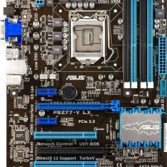 PLACA DE BAZA LGA 1155, INTEL Z77 , ASUS P8Z77-V LX + SHIELD , IMPECABILA !!!