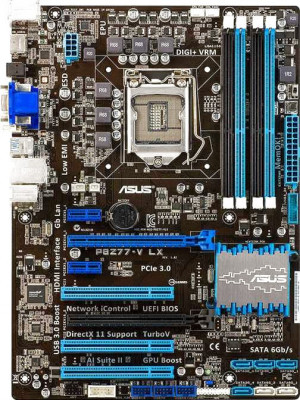 PLACA DE BAZA LGA 1155, INTEL Z77 , ASUS P8Z77-V LX + SHIELD , IMPECABILA !!! foto