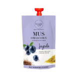 Cumpara ieftin Piure din fructe, afine cu fulgi de mei si seminte de in, 100g, Foods By Ann