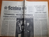 Scanteia 16 martie 1989-vizit alui ceausescu in bucuresti,art. orasul targu jiu