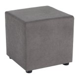 Cumpara ieftin Taburet tesatura Alova gri,Regor 40x40x39 cm