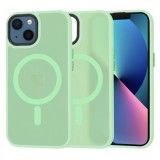 Husa pentru iPhone 13 - Techsuit HaloFrost&nbsp;MagSafe Series - Light Green
