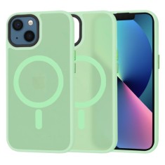 Husa pentru iPhone 13 - Techsuit HaloFrost&nbsp;MagSafe Series - Light Green
