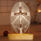 Lampă hologramă spirituală JesusProtect