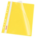 Dosar cu multiperforatii Esselte VIVIDA plastic 10 bucati/set galben