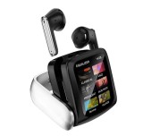 Cumpara ieftin Casti wireless in-ear, Royaltenic T71, Bluetooth, display color cutie incarcare, negru