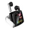 Casti wireless in-ear, Royaltenic T71, Bluetooth, display color cutie incarcare, negru