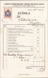 A884 Factură, 1914, Magyar Gyermektanulmany Tarsasag Konyvkiado
