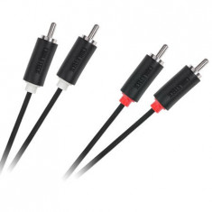 CABLU 2RCA - 2RCA TATA CABLETECH STANDARD 1M