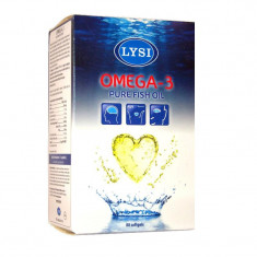 Omega 3 Lysi Saga Sanatate 80cps