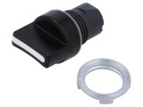 Comutator rotativ 22mm EAO Poz.i stab 2 negru fără IP65 46