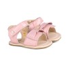 Sandale Fetite Bibi Afeto Roz Cu Volan 17 EU, BIBI Shoes