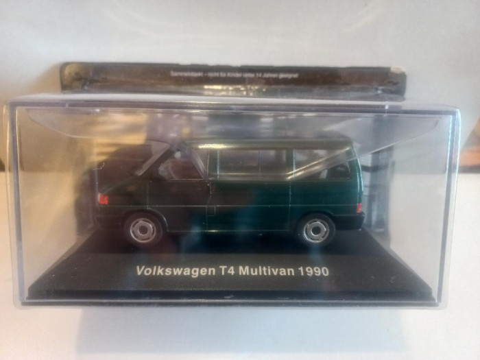 Macheta Volkswagen T4 Multivan - 1990 1:43 Deagostini Volkswagen