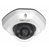 Camera supraveghere IP Mini Dome 2 Megapixeli Lentila 2.8mm IR 30m IK10 Microfon Milesight Tehnology MS-C2973-PD SafetyGuard Surveillance