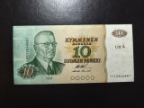 FINLANDA 10 MARKKAA 1980 SUPERBĂ LIT.A