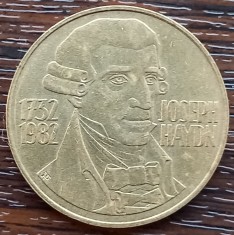 (M1968) MONEDA AUSTRIA - 20 SCHILLING 1993, 250 ANI NASTEREA LUI JOSEPH HAYDN foto