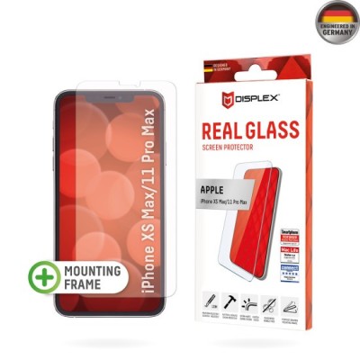 Folie pentru iPhone XS Max / 11 Pro Max - Displex Real Glass 2D - Clear foto