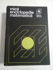 MICA ENCICLOPEDIE MATEMATICA foto