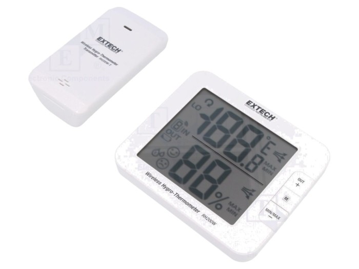 Termohigrometru Digital LCD 1.3