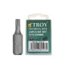 Set de biti torx Troy 22214, T15, 25 mm, 24 bucati
