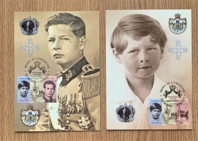 ROMANIA 2021 - CENTENARUL NASTERII REGELUI MIHAI I, MAXIME - LP 2343 foto