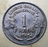 1.161 FRANTA 1 FRANC 1947, Europa, Aluminiu