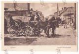 5139 - BUZAU, Market, Romania - old postcard - unused, Necirculata, Printata