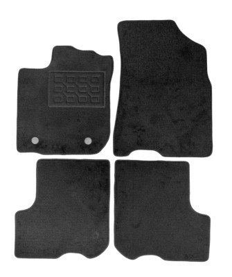 Set covorase auto mocheta Dacia Logan Mcv 5p. 2014-&amp;amp;gt;, Negru, 4 buc. AutoDrive ProParts foto