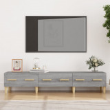 Comoda TV, gri sonoma, 150x34,5x30 cm, lemn compozit GartenMobel Dekor, vidaXL