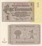 GERMANIA 1 rentenmark 1937 AUNC/UNC!!!