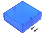Carcasă ABS cu panou 74x75x27mm