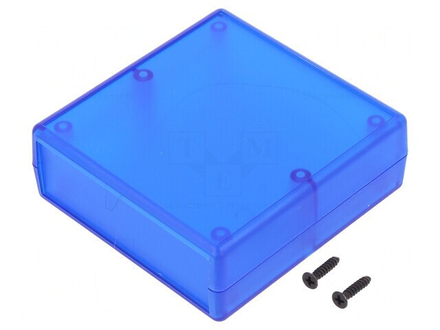 Carcasă ABS cu panou 74x75x27mm