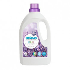 Detergent bio lichid rufe albe si color cu lavanda 1.5l foto