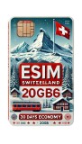 eSIM Switzerland 20GB 30Days Economy