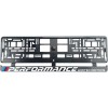 Set 2 bucati, suport numar inmatriculare Carbon, BMW Performance, Autohelix MSA