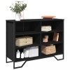 Dulap Gossi Negru 101x35.5x74.5 cm Lemn Prelucrat Modern Living