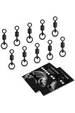 Cumpara ieftin 10 x Flexi Ring Swivel accesorii pentru pescuit la crap