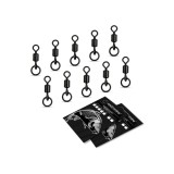 10 x Flexi Ring Swivel accesorii pentru pescuit la crap