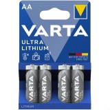 Cumpara ieftin Set 4 baterii cu litiu Varta AA Mignon LR06 - RESIGILAT