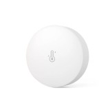 Senzor smart de temperatura si umiditate Sonoff SNZB-02P, comunicare wireless ZigBee, alb