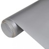 Folie Auto Argintie Mata 100x150cm, PVC, Autoadeziva, Fara Bule, Interior/Exterior, Set 2 Bucati