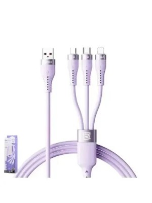 Cablu cu incarcare rapida 3 &amp;icirc;n 1 REMAX RC-C151, 1.2 metri, 15W foto