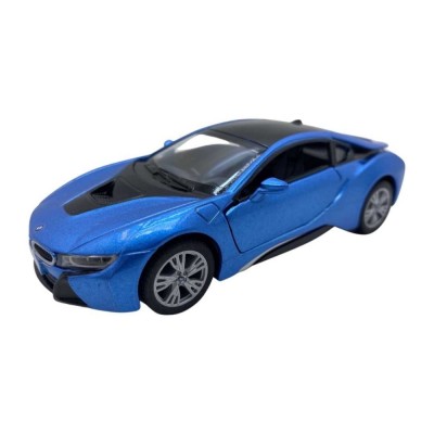 Macheta BMW i8, albastru 1/36 foto
