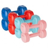 Gantera compozit set 8 buc 20kg rebel active
