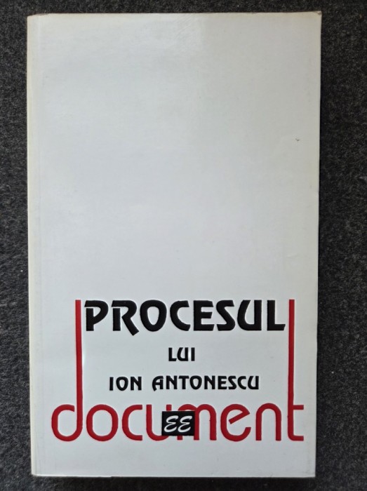 PROCESUL LUI ION ANTONESCU