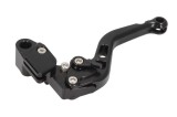Maneta ambreiaj 4RIDE culoare: negru, standard ajustat (scurt) pentru KAWASAKI ER-6F, ER-6N, EX, KLE, Z, ZX-6R, ZX-9R, ZZR 500-1000 1990-2017